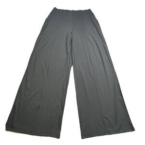 Old Navy Womens Powersoft Wide Leg Pants Size Large High Waist Athleisure Go-Dry